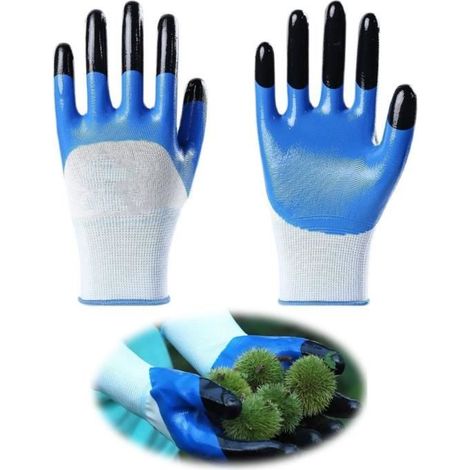 Gartenhandschuhe - Schnittfest - Wasserdicht - Rutschfest - Einheitsgröße - Handschutz