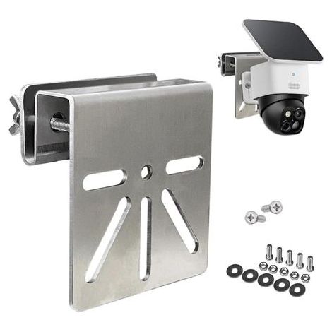 Support de caméra de surveillance en acier inoxydable pour Eufy Security Solocam S340/E30 (1/5)