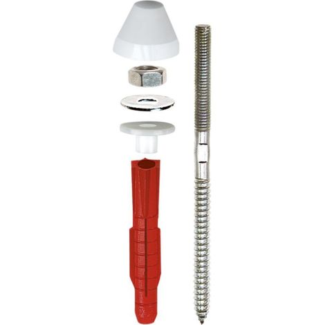 TOX TRI-2 Befestigungssatz 04510148 fuer Urinal- und Waschtisch, weiss (1/4)