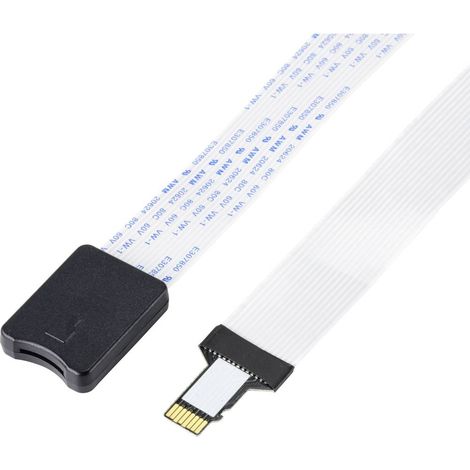 TRU COMPONENTS Kit cavi Raspberry Pi®, Banana Pi, Asus, Rock Pi [1x Connettore microSD - 1x Slot scheda microSD] 0.5 m (1/3)