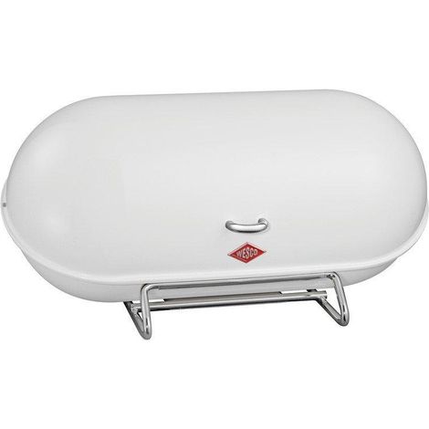 Wesco Breadboy Brotbox Design Weiß aus lackiertem Stahl (1/3)