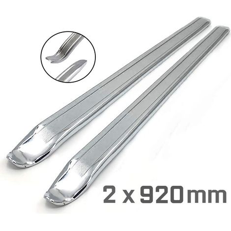 Juego de 2 PALANCAS PARA DESMONTAR NEUMATICOS 920mm. Desmontable de neumaticos de acero
