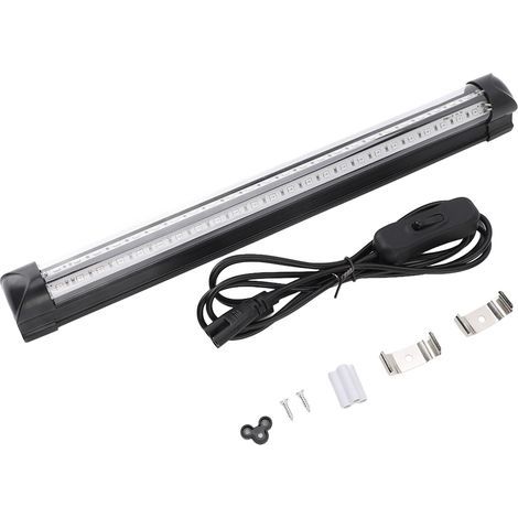 12.6-inch Long Black LED Light Bar, UV Glow in the Night, Party Supplies for Black Light Posters, Halloween and Christmas Decorations (1/5)