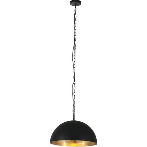 Steinhauer - hängeleuchte - Semicirkel - schwarz - metall - Ø (1/5)