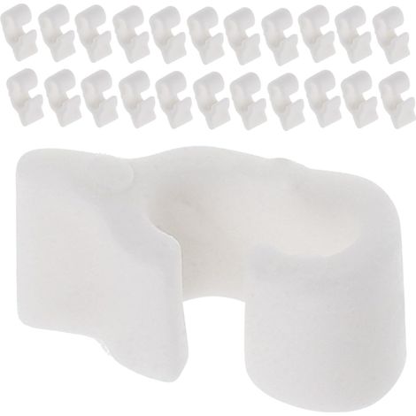 48 connecteurs en plastique blanc clôture modulaire montage rapide (1/5)