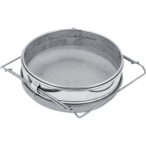 Tamis à miel double en acier inoxydable pour apiculture, extracteur, filtre, tamis (1/5)
