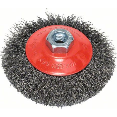 Bosch PRO Metal clean Kegelbürste, 115 x 0,3 mm, Gewinde (1/4)