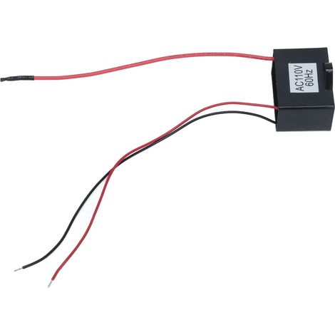 Générateur d'ions négatifs 60Hz, module ioniseur noir pour purificateur d'air, sèche-cheveux, réfrigérateur, distributeur d'eau, AC110V