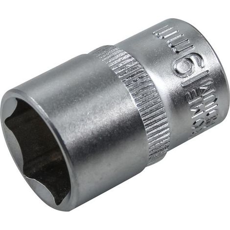 Faithfull Hex Socket 1/2in Drive 19mm FAISOC1219Q (1/3)