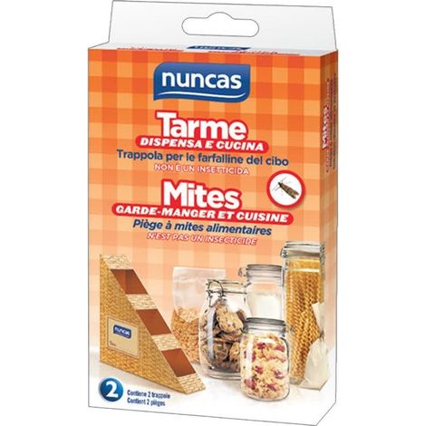 Antitarme per Dispensa e Cucina 2 trappole Nuncas