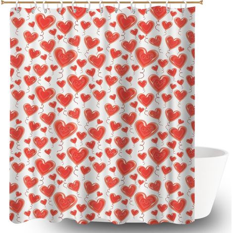 Rideau douche polyester 180x180 souple cache baignoire pour une déco qui inspire (1/5)