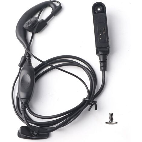 Micro casque PTT portable avec haut-parleur pour radio UV‑9R PLUS (1/5)