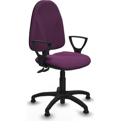 Piqueras y Crespo BFN01RT Bürostuhl in Violett, höhenverstellbar (1/3)