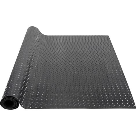 Suelo de caucho, protección duradera, fácil mantenimiento, 4x15 pies (1/2)