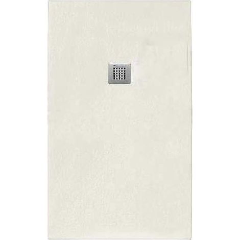 PIATTO DOCCIA EMOTION SERENITY EFFETTO PIETRA RETTANGOLARE Beige cm 80 x 120