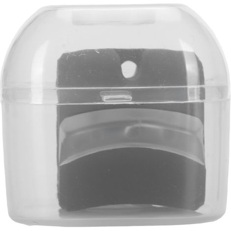 Ballon d'exercice pour mâchoire en silicone - Entraîneur de muscles masséters avec cordon et boîte - Fitness facial - Noir (1/5)