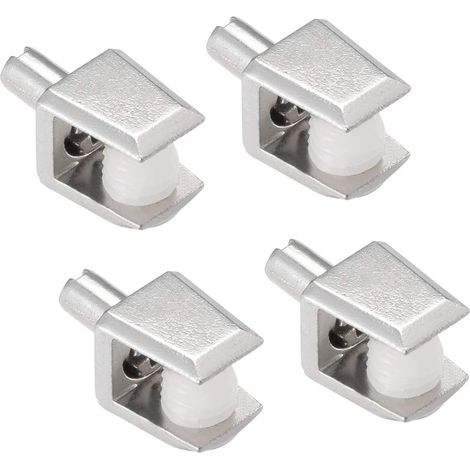 Glasregal-Montagehalterungen mit Klemme, 5–8 mm Achse, 4er-Pack – AquaForge