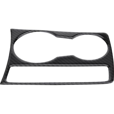 Mittelkonsole aus Kohlefaser für Audi A4 B8 und A5 (2009–2015), Zierblende mit Getränkehalter, Innenverkleidung, dekoratives Zubehör (1/5)