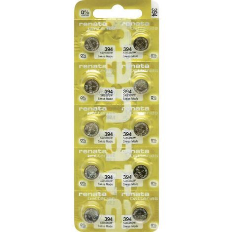Renata Batteria a bottone 394 10 pz. 84 mAh