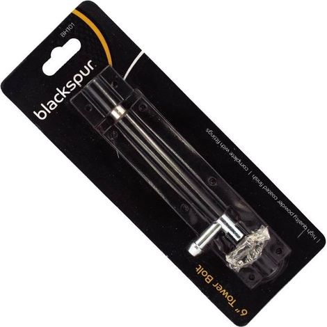 Blackspur Security 6" Tower Bolt (1/3)