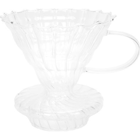 Verseuse à café filtre en verre, entonnoir pour cafetière, accessoire de machine à café, usage domestique et bureau (1/5)