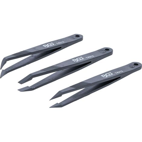 Juego de pinzas BGS plástico resistente calor 118 mm (1/4)