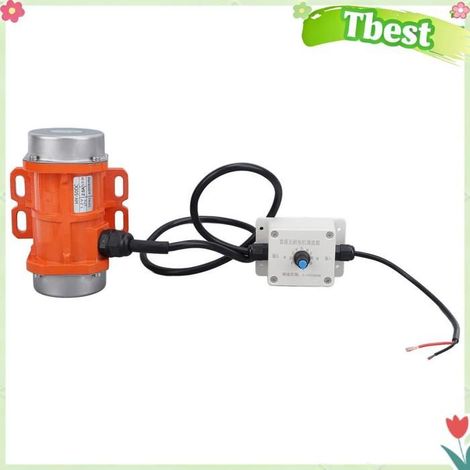 HURRISE Moteur à vibration électrique Motor de vibrateur en béton DC 12V 4000 tr / min piscine ustensiles 50W 32KG 0,23A (1/5)