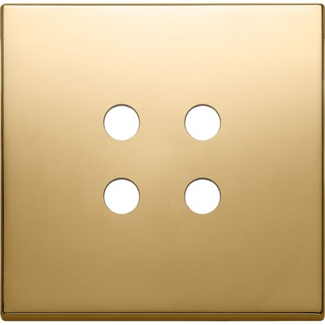VIMAR - 22692.RN.82 Platte 2Mx4 Rund Gold