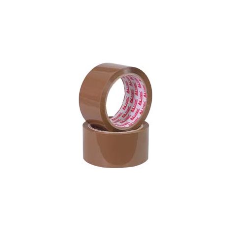 NASTRO IMBALLO AVANA SILENZIOSO- - mt.66 - mm.50h. spessore 43 micron silenzioso - 36 pezzi FEUDO