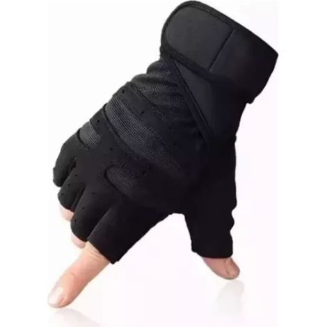 1 Paire Gants de musculation, antidérapants, rembourrés, respirants, pour haltérophilie et fitness (1/5)