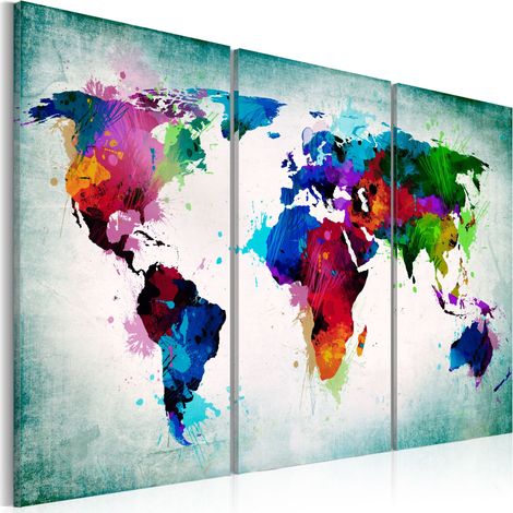 Quadro - Viaggio dell'arcobaleno - 90x60 (1/4)