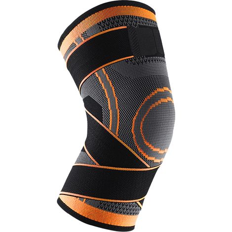 Genouillère de compression pour le soutien du genou - utilisée pour soulager les douleurs articulaires et l'arthrite (1/5)