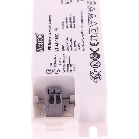 Led Driver CC Corrente Costante 1050mA 28V-38VDC Per Alimentare Led Max 40W CC4460
