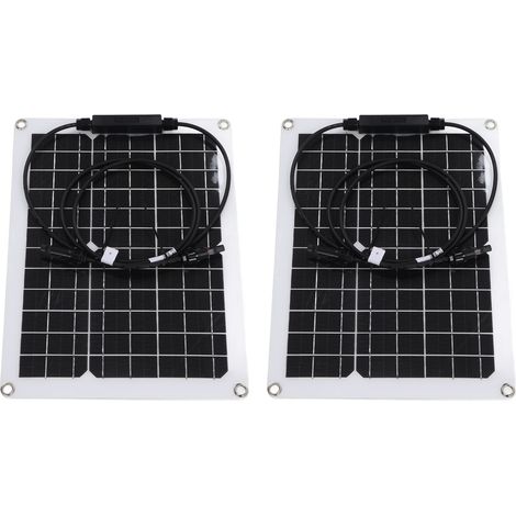 30-W-wasserdichtes, monokristallines, flexibles Solarpanel mit 50-A-Regler für 12-V-Batterie (1/5)