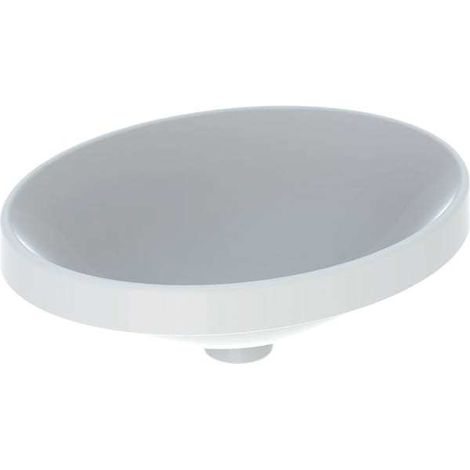 Geberit VariForm Einbauwaschtisch oval, 500x400mm, ohne Hahnloch, (1/5)