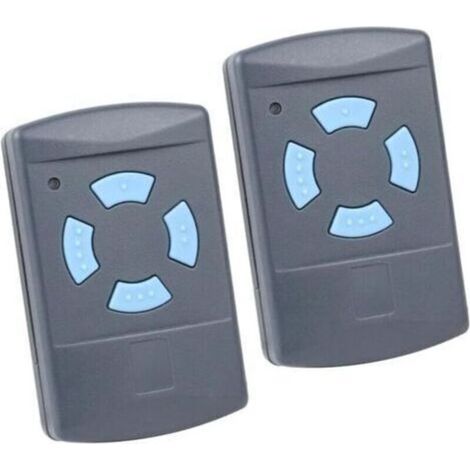 Télécommande de porte de garage Hormann 868 MHz, Hormann HSM2, HSM4, HS1, HS2, HS4, HSZ1, HSZ2, HSP4, HSD2, 2 pièces (1/4)