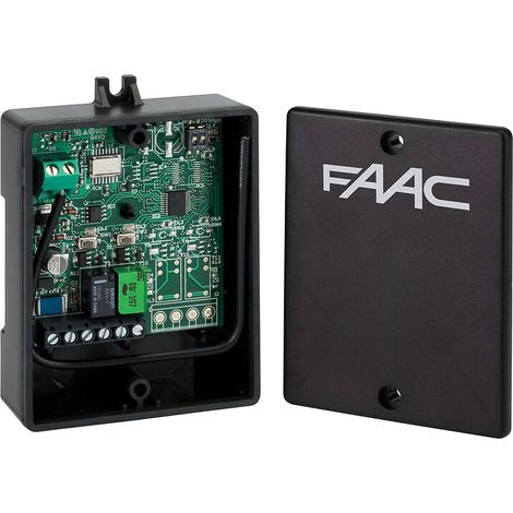 Récepteur radio XR 2 autonome en boîtier avec antenne incorporée en 868 MHz - FAAC