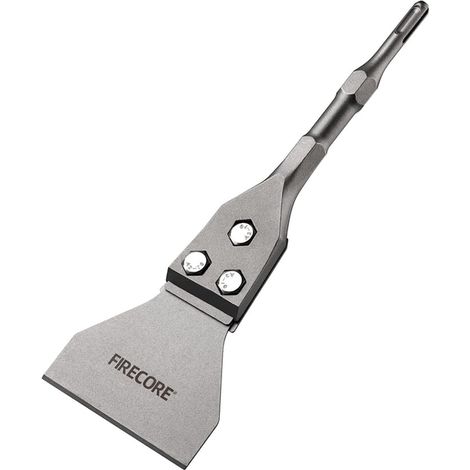 SDS Plus Chisel Flat Chisel for Removing Tiles, PVC and Concrete, Floor Scraper Large 100 x 300 mm Compatible with SDS Plus Hammer Drill – FS23412 (1/5)