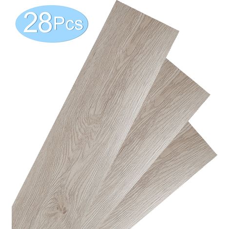 Wolketon ca.3m² Vinylboden Eiche White Oak Selbstklebend Vinyl Laminat