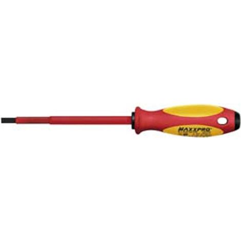Cacciavite isolato WITTE MAXX VDE 6,5x150 mm con impugnatura triangolare ergonomica.