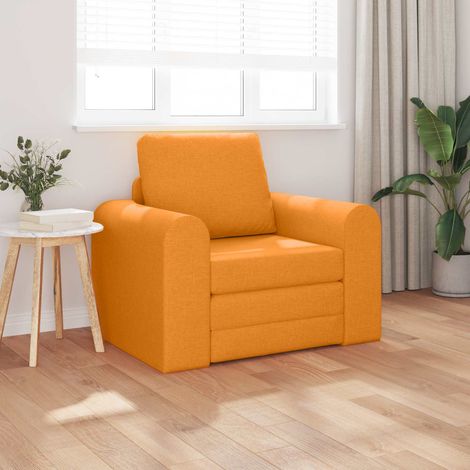 Schlafsofa Dunkelgelb 98 x 71 x 83 cm Stoff