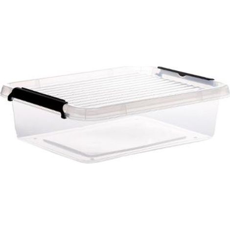 Boîte de Rangement "Clip" 8,5L Transparent (1/2)