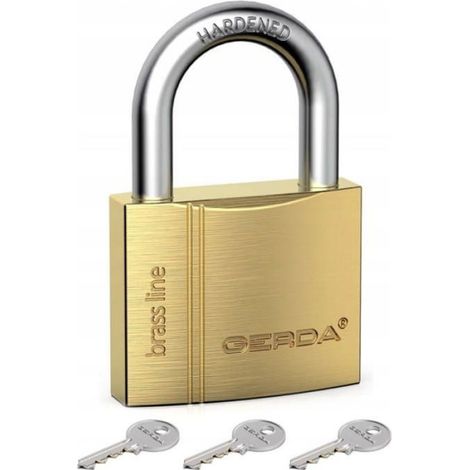 Cadenas Arceau - Laiton - 50 mm - Pour Extérieur - 1 Pièce