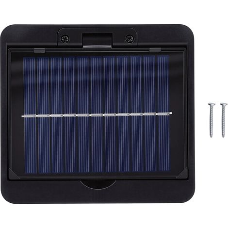 Applique murale solaire LED haute luminosité, étanche IP67, pour clôture et jardin extérieur, alimentée par 4 puces (1/5)