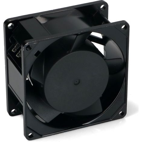 VENTILATORE ASSIALE 80 X 80 X 38 MM- 220 V VENTOLA FRIGO PC QUADRATA - EU 16VN08