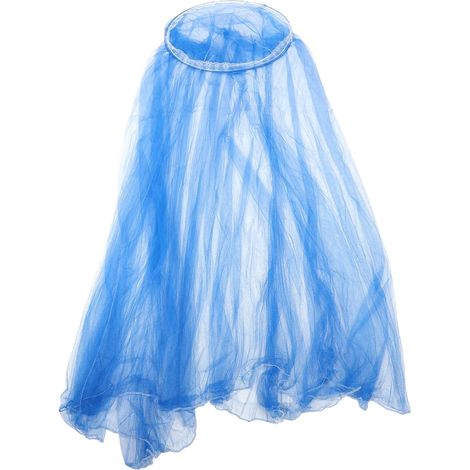 Jupe de lit ronde pour filles avec rideau en dentelle et (1/5)