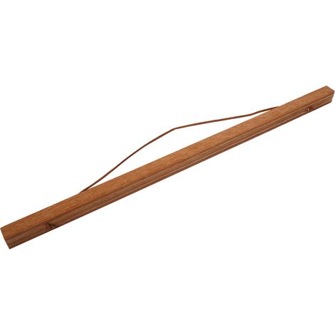 Cadre photo magnétique moderne en bois de teck, 50 cm, pour affiches et impressions sur rouleau. (1/4)