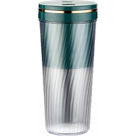 1 blender portable pour smoothies, 530 ml, batterie 4000 mAh USB-C, 6 lames acier inoxydable, idéal voyage cuisine (1/5)