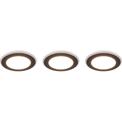 Eclairage encastre led 4w 350lm 3000k noir mat - trio - argus 75972823 75972823 75972823 75972823 75972823 75972823 (1/5)