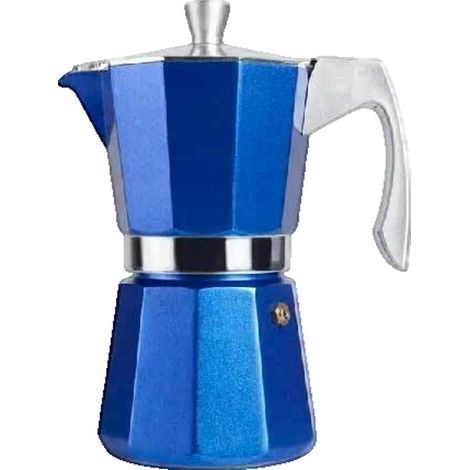 Cafetière italienne Ibili Bahia 6 tasses en aluminium (1/2)